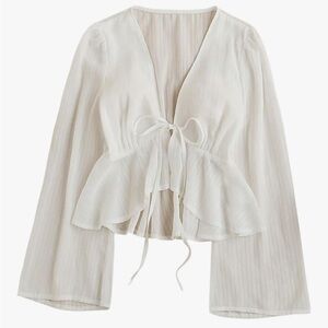 Elegant White Women's Top